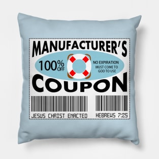 Manufacturer's Coupon Christian Shirts Pillow