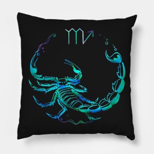 Scorpio Line art Pillow