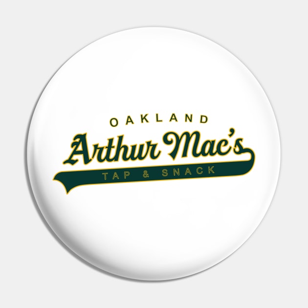 Oakland Arty's Pin by ArthurMacs