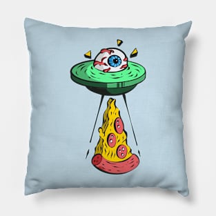 Space Rocket Pizza Pillow