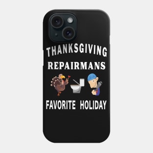 Thanksgiving Tradesman Contractor Repairman Home. Phone Case