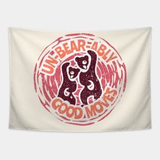 Un-BEAR-ably Good Moves Tapestry