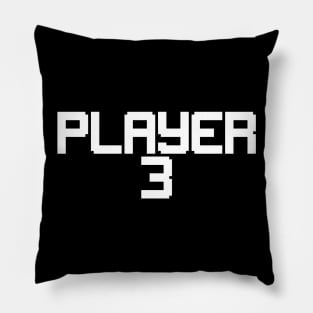 Player 3 Pillow