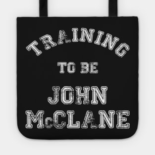 Training to be... John McClane White Tote