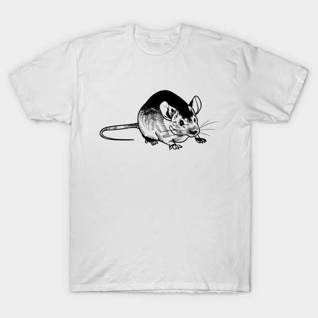 Discover Rat Hand Drawn - Rat Lover - T-Shirt