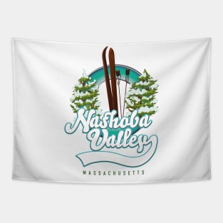 Nashoba Valley Westford, Massachusetts Ski poster Tapestry