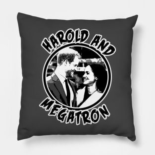 Harold and Megatron Pillow