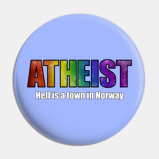 Atheist Pin