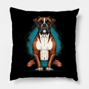 Boxer yoga Pillow