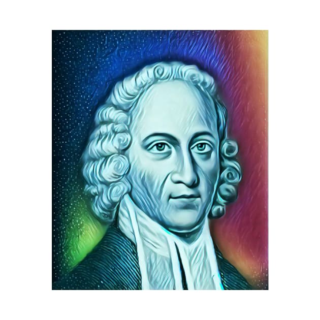 Jonathan Edwards Black And White Portrait | Jonathan Edwards Artwork 5 by JustLit