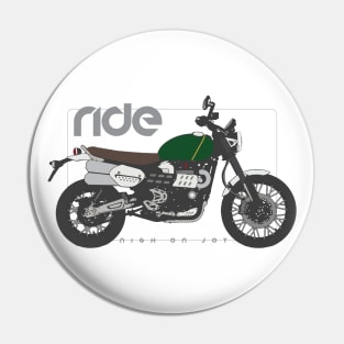 Ride 1200c green Pin