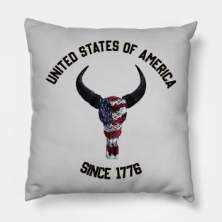 American skull Pillow