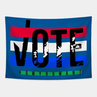 Vote How You Want II Tapestry