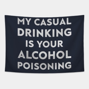 My casual drinking is your alcohol poisoning Tapestry