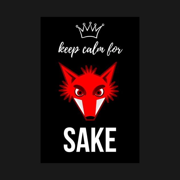 Keep Calm For Fox Sake by PinkPandaPress