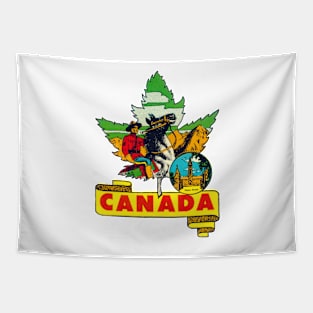 Vintage Canada Tapestry