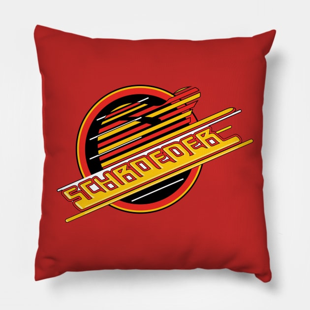 schroe-nucks Pillow by DiMaio