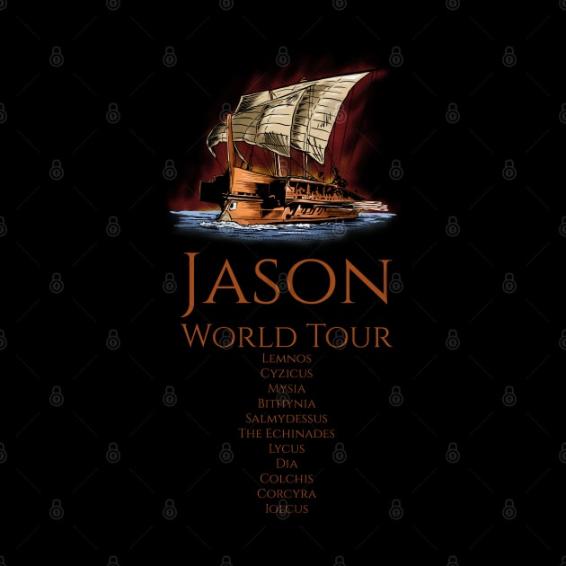Jason World Tour - Ancient Greek Mythology - The Argonauts by Styr Designs