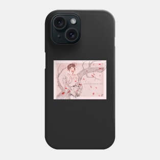 Chen, and a Flower illustration Phone Case