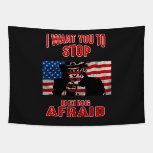 I Want You To Stop Being Afraid by Basement Mastermind Tapestry