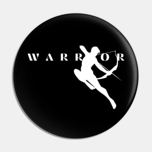 Female Superhero Warrior Pin