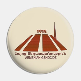 Armenian Genocide memorial Pin