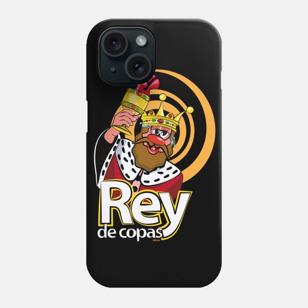 Rey de Copas Phone Case by eltronco