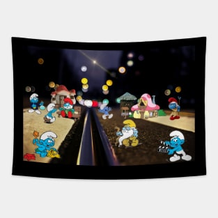 SMURF ART PRINTS Tapestry