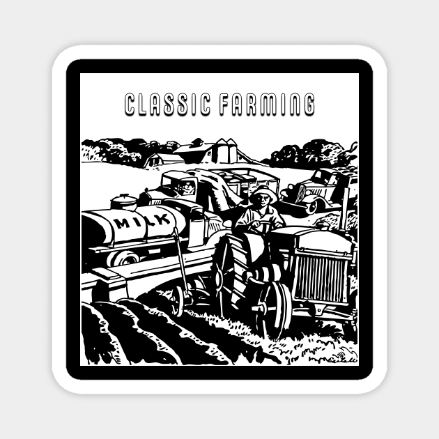 classic-farming Magnet by 4code