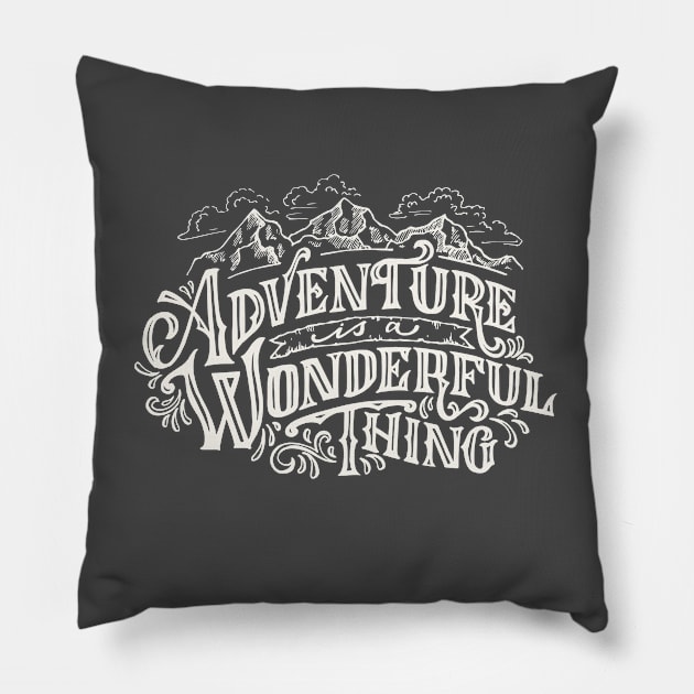 Adventure Pillow by mscarlett