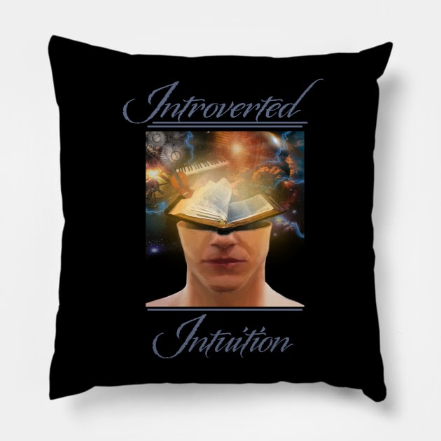 Introverted Intuition Pillow by PeggyNovak