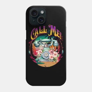 Call Me Vintage Phone Phone Case