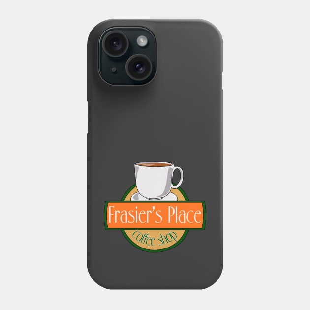 Frasier's Place - Coffee Shop Phone Case by Fun Funky Designs