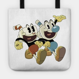 Cuphead and Mugman Tote