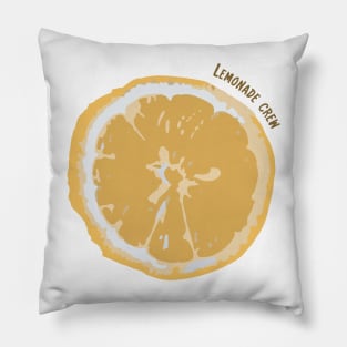 Lemonade crew Pillow