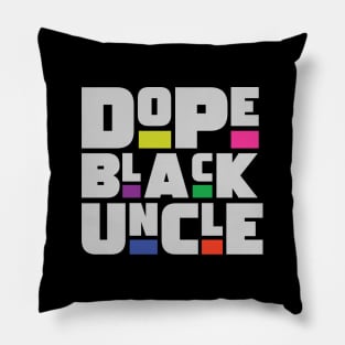 Dope Black Uncle Pillow