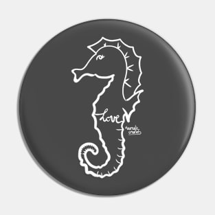 Seahorse love Pin