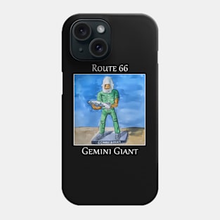 Gemini Giant muffler man as seen along route 66 in Wilimington Illinois Phone Case