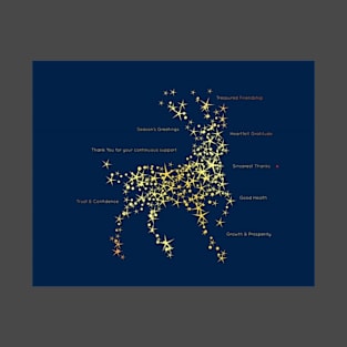 Reindeer Starlight Motivation T-Shirt