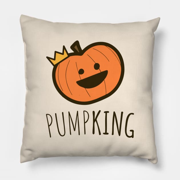 Pumpking Pillow by Mad Swell Designs