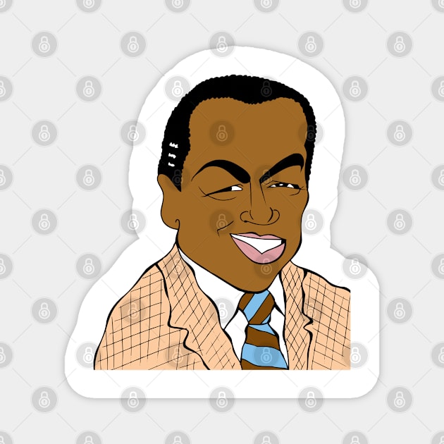 CLASSIC TV SHOW BENSON Magnet by cartoonistguy