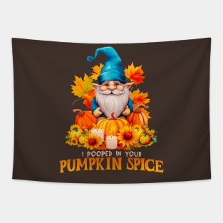 Autumn Gnome Has a Surprise in Your Pumpkin Spice Tapestry