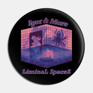 Igor & More Tarantula Liminal Spaces Purple Haze Pin