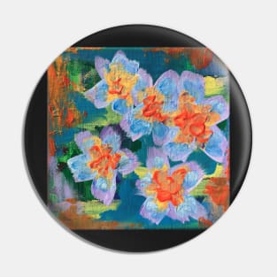 Flower Series 3: Inner Power Paintings Pin