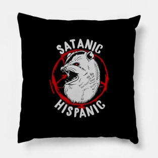 Satanic Hispanic - Baphomet Occult Possum Gift Pillow