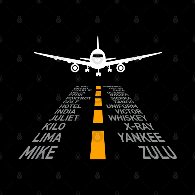 Runway - phonetic alphabet by Pannolinno