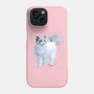 Cute kitten lovers pattern Phone Case