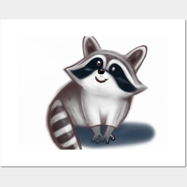 Raccoon Draw Me Like One of Your French Girls Sticker – Sticker Babe