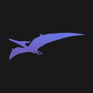 Pterodactyl Dinosaur Silhouette T-Shirt