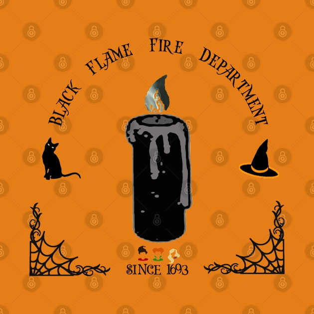 Black Flame Fire Department by magicmirror